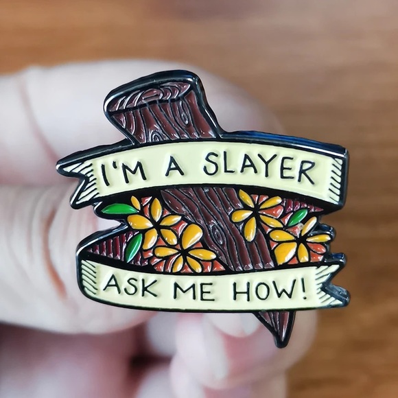Jewelry - Buffy The Vampire Slayer Stake Enamel Pin